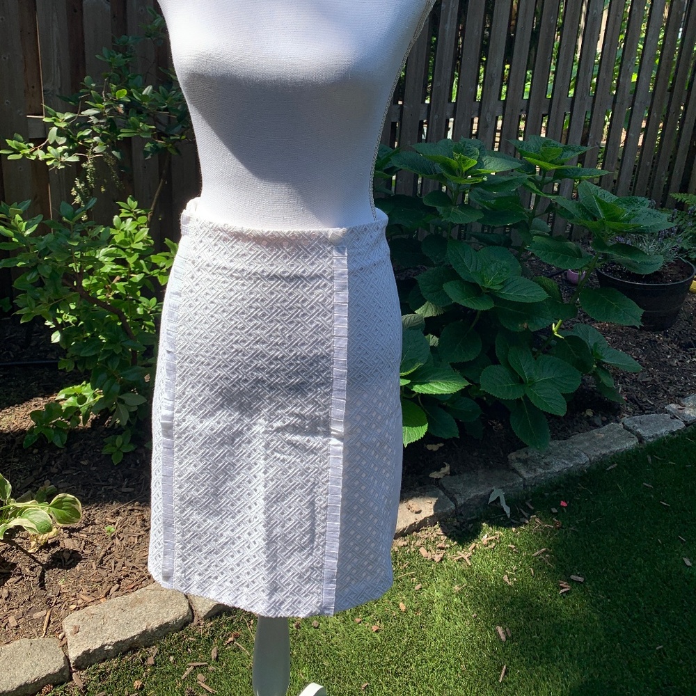 Catherine Malandrino white pencil skirt